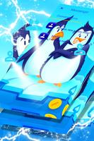 Freezing Penguins SMS Theme captura de pantalla 2