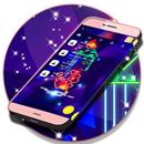 神聖な神SMSのネオンのテーマ APK