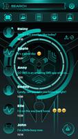 (FREE) GO SMS HALO THEME স্ক্রিনশট 1