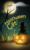 FREE GO SMS HALLOWEENCAT THEME-poster