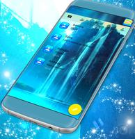 HDD Waterfall SMS Theme Plakat