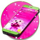 Husky Puppy SMS Theme APK