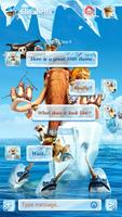 (FREE) GO SMS ICE AGE THEME capture d'écran 2