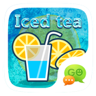 (FREE) GO SMS ICED TEA THEME ícone