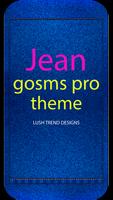 Jean GO SMS PRO Theme poster