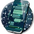 Tema de Mint Metal para SMS ícone