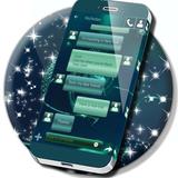 Tema Mint Metal para SMS icono