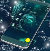 Tema de Mint Metal para SMS imagem de tela 3