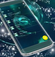 Tema de Mint Metal para SMS Cartaz