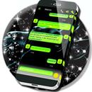 Lucky Black Cat SMS Theme APK