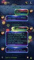 (FREE) GO SMS LUMINOUS THEME screenshot 1