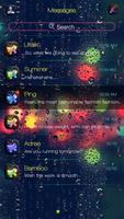 (FREE) GO SMS LUMINOUS THEME imagem de tela 2