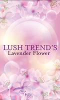 Lush Trend Lavender Flower Affiche