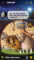 (FREE) GO SMS MADAGASCAR THEME ภาพหน้าจอ 2