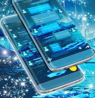 Glacier Theme for SMS screenshot 1