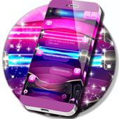 Pink SMS Theme 2018 icon