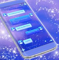 Tema de SMS Snowfall captura de pantalla 2