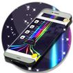 Neon Prism SMS Theme