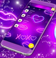 Neon Led SMS Affiche