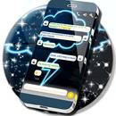Neon Sign SMS Theme APK