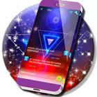 Neon Vaporwave SMS-icoon