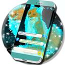 Night Fox SMS Theme APK