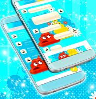 SMS App with Emoji ภาพหน้าจอ 1