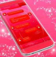 Tema de SMS de flores captura de pantalla 3