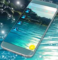 Mountain Lake Theme for SMS ポスター