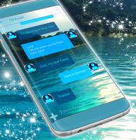 Mountain Lake Theme for SMS スクリーンショット 3