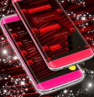 Red Lights SMS Theme screenshot 1