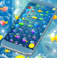 Colorful Fish SMS poster