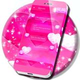 Love Heart SMS Theme icône