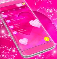 Love Heart SMS Theme capture d'écran 2