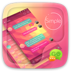 (FREE) GO SMS SIMPLE THEME आइकन