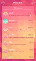 (FREE) GO SMS SIMPLE THEME syot layar 2