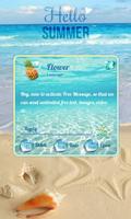 FREE - GO SMS PRO SUMMER THEME Screenshot 3