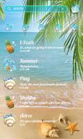 FREE - GO SMS PRO SUMMER THEME Screenshot 1