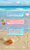 FREE - GO SMS PRO SUMMER THEME Screenshot 2