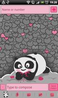 GO SMS Pro Panda Bear Theme स्क्रीनशॉट 2