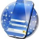 Pastel Blue SMS Theme APK