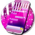 Pink Neon Gradient SMS Theme ícone