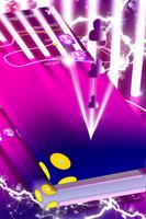 Pink Neon Gradient SMS Theme imagem de tela 1