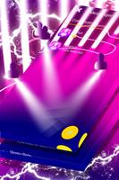 Pink Neon Gradient SMS Theme imagem de tela 2