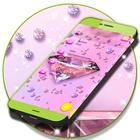 Pink Diamond Sms Theme icône