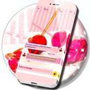 Розовая тема Lollipop SMS APK