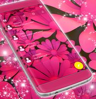 Pink SMS Theme imagem de tela 2