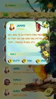 (FREE) GO SMS PRIMEVAL FOREST THEME imagem de tela 3