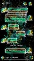 (FREE) GO SMS PSYCHEDELIC THEME syot layar 2