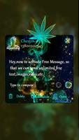 (FREE) GO SMS PSYCHEDELIC THEME screenshot 3